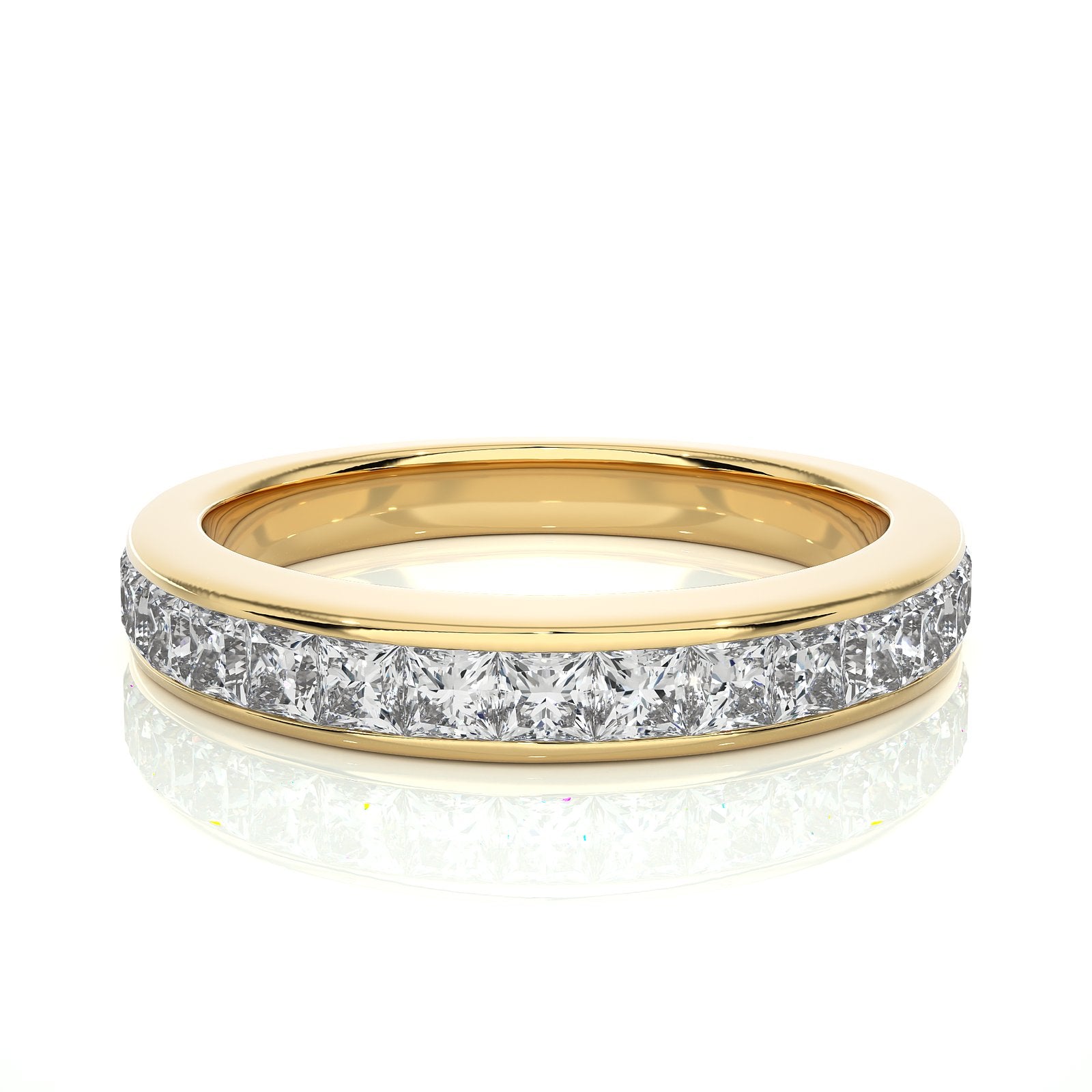 Wedding Band WB_PR_108 - YG