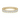 Yellow gold princess cut eternity ring – horizontal product shot highlighting diamond clarity