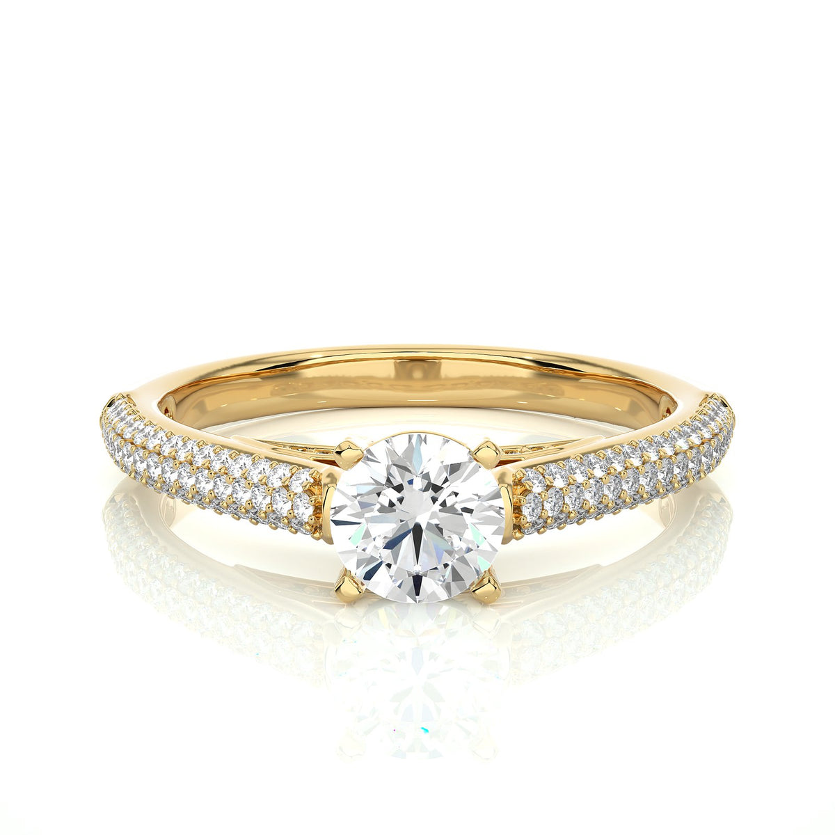 Solitaire Ring RP_RD_144 - YG