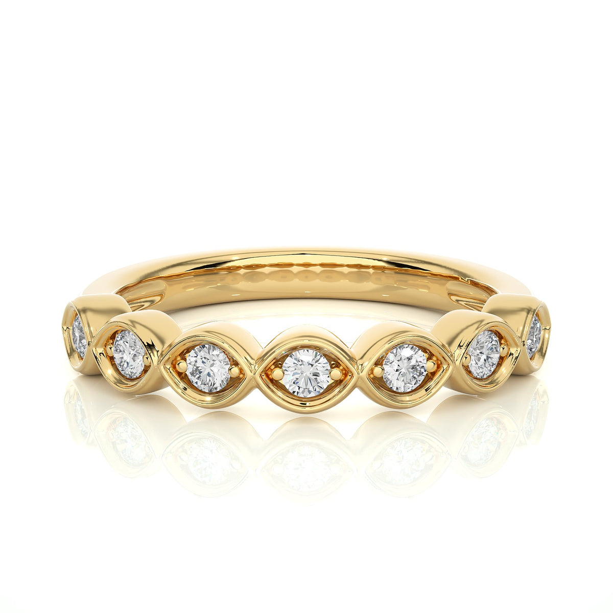 Wedding Band WB_RD_153 - YG