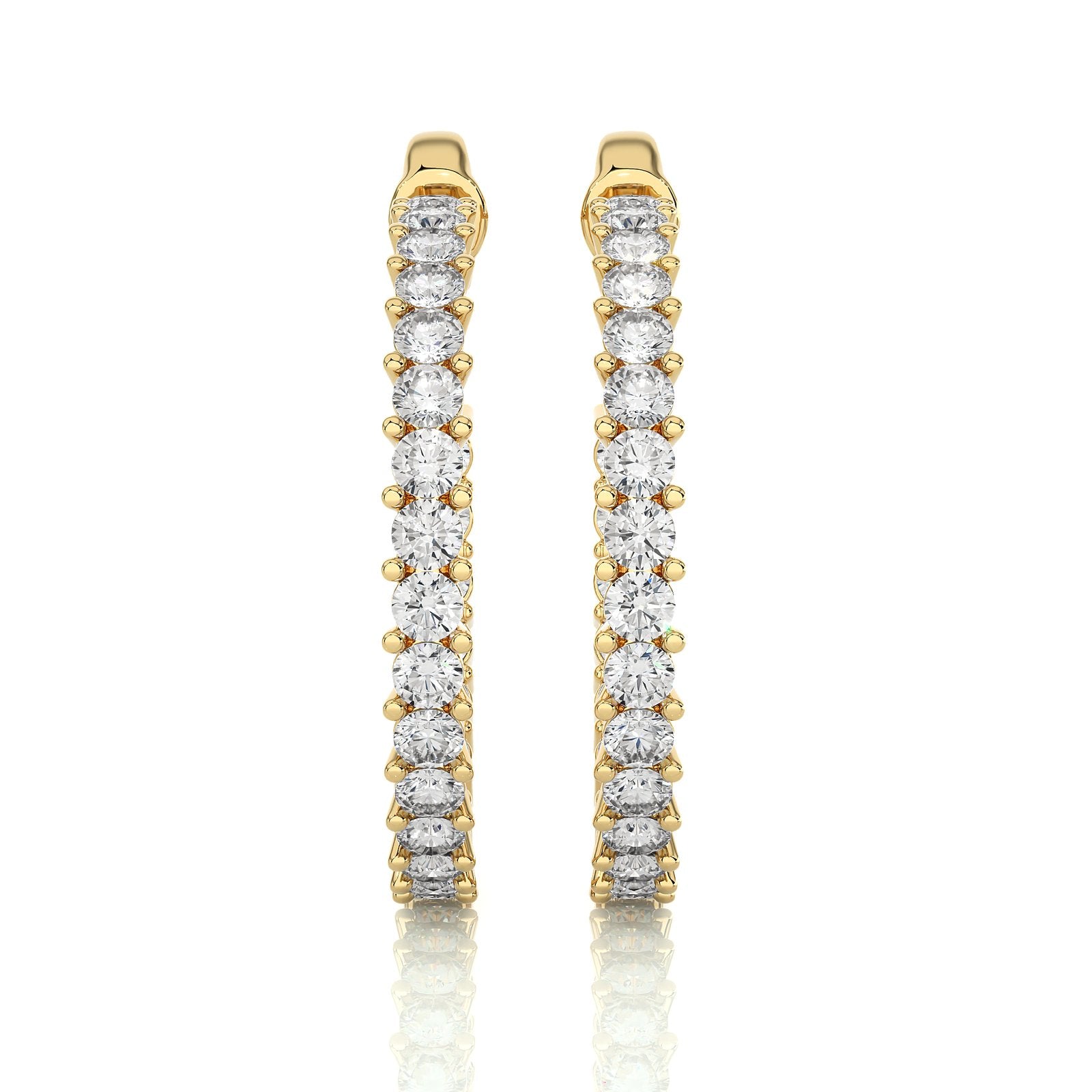 Earrings DH_RD_109 - YG