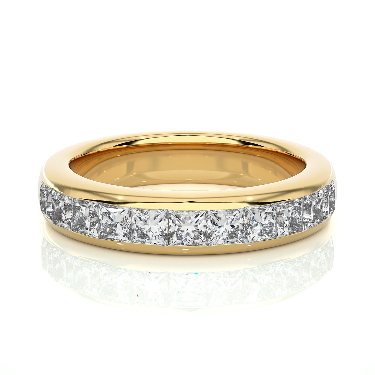Wedding Band WB_PR_114 - YG