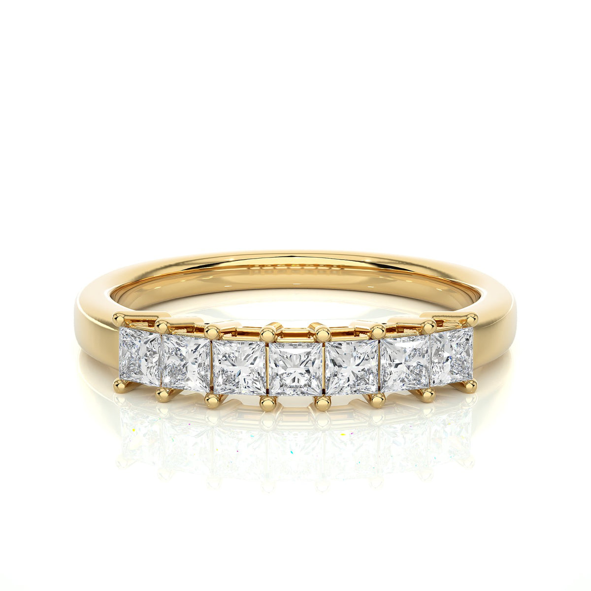 Wedding Band WB_PR_139 - YG