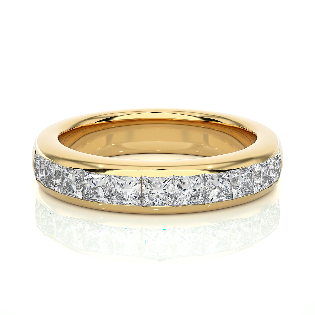 Wedding Band WB_PR_142 - YG