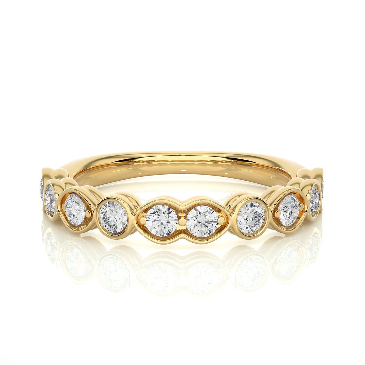 Wedding Band WB_RD_130 - YG