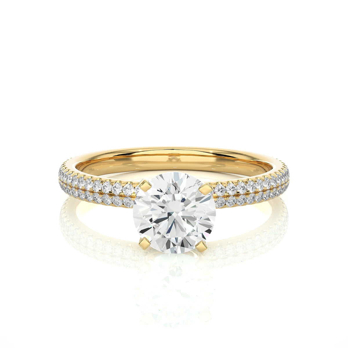 Solitaire Ring RP_RD_146 - YG