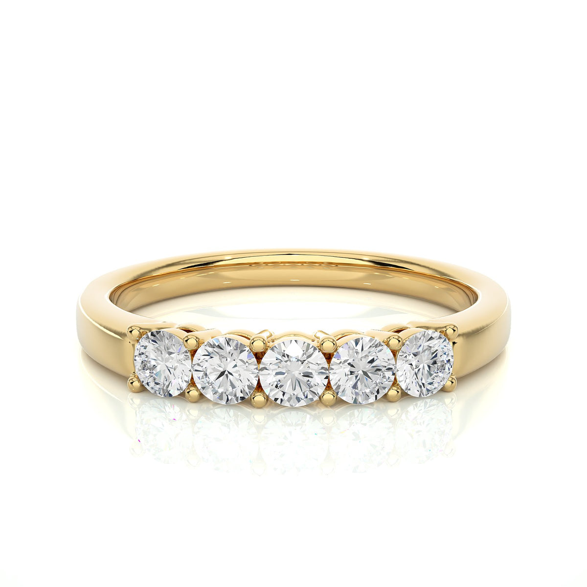 Wedding Band WB_RD_136 - YG