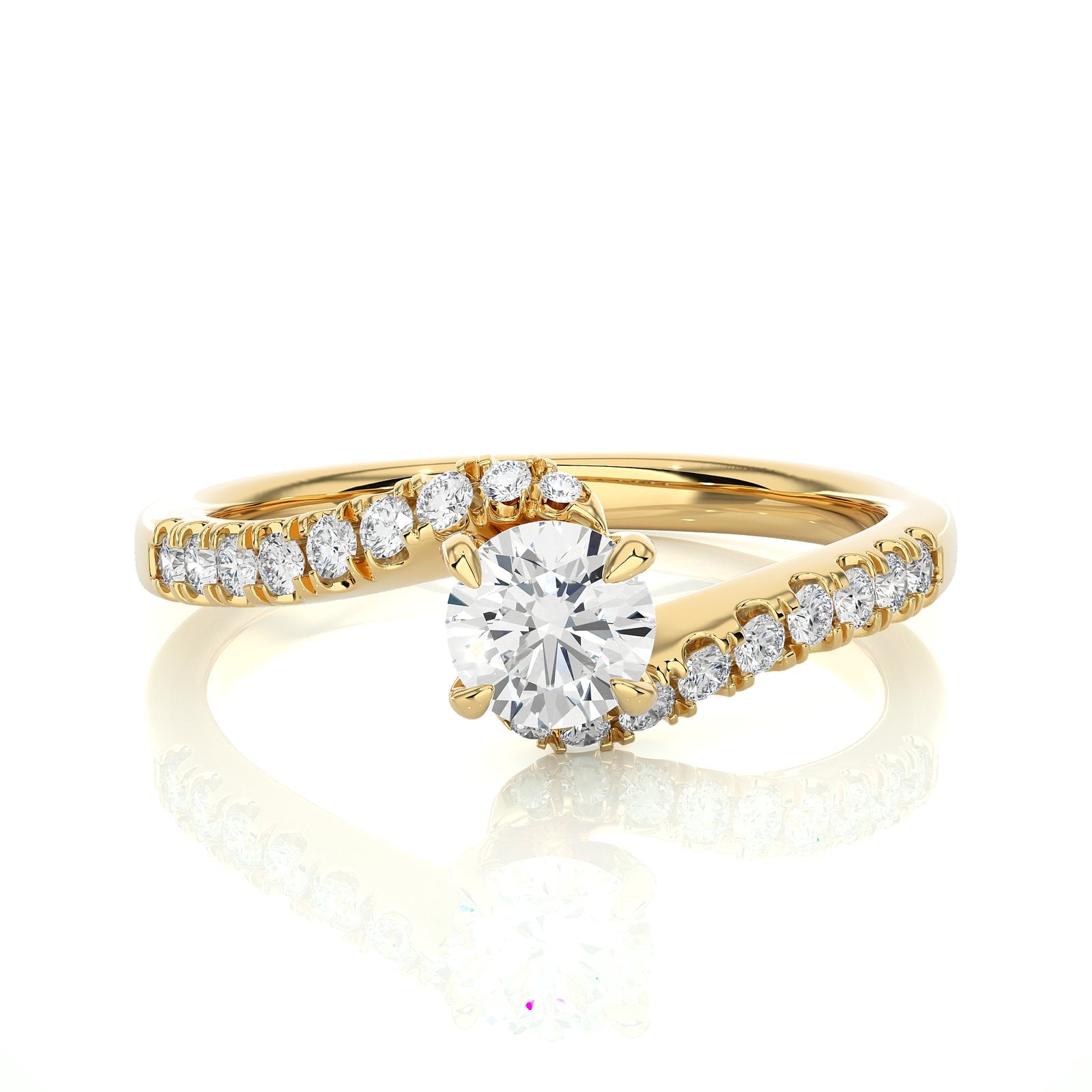 Solitaire Ring RP_RD_154 - YG