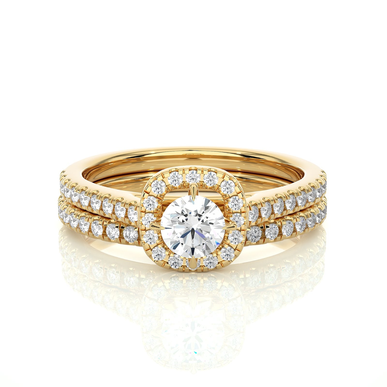 Solitaire Ring RH_RD_297 - YG
