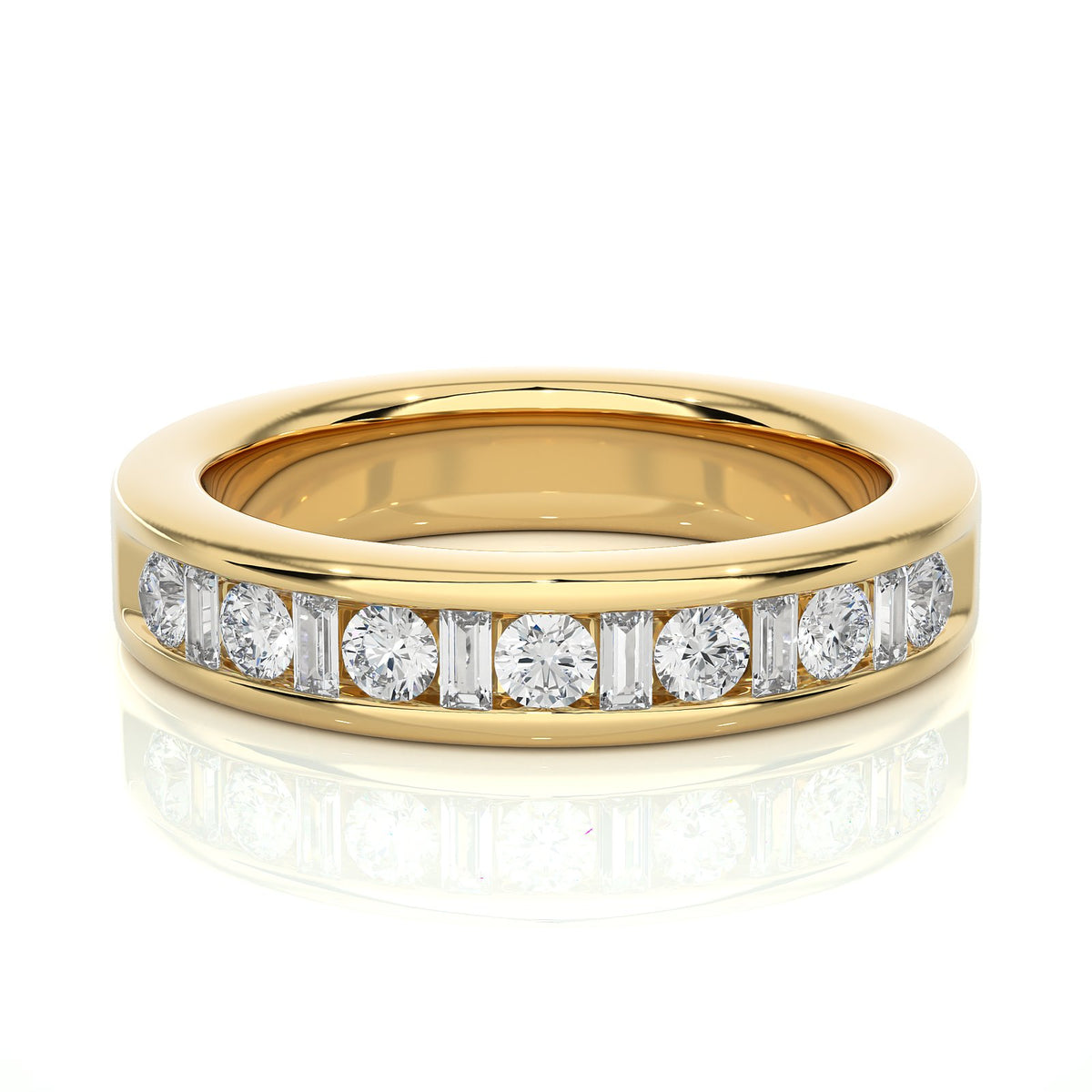 Wedding Band WB_RD_155 - YG