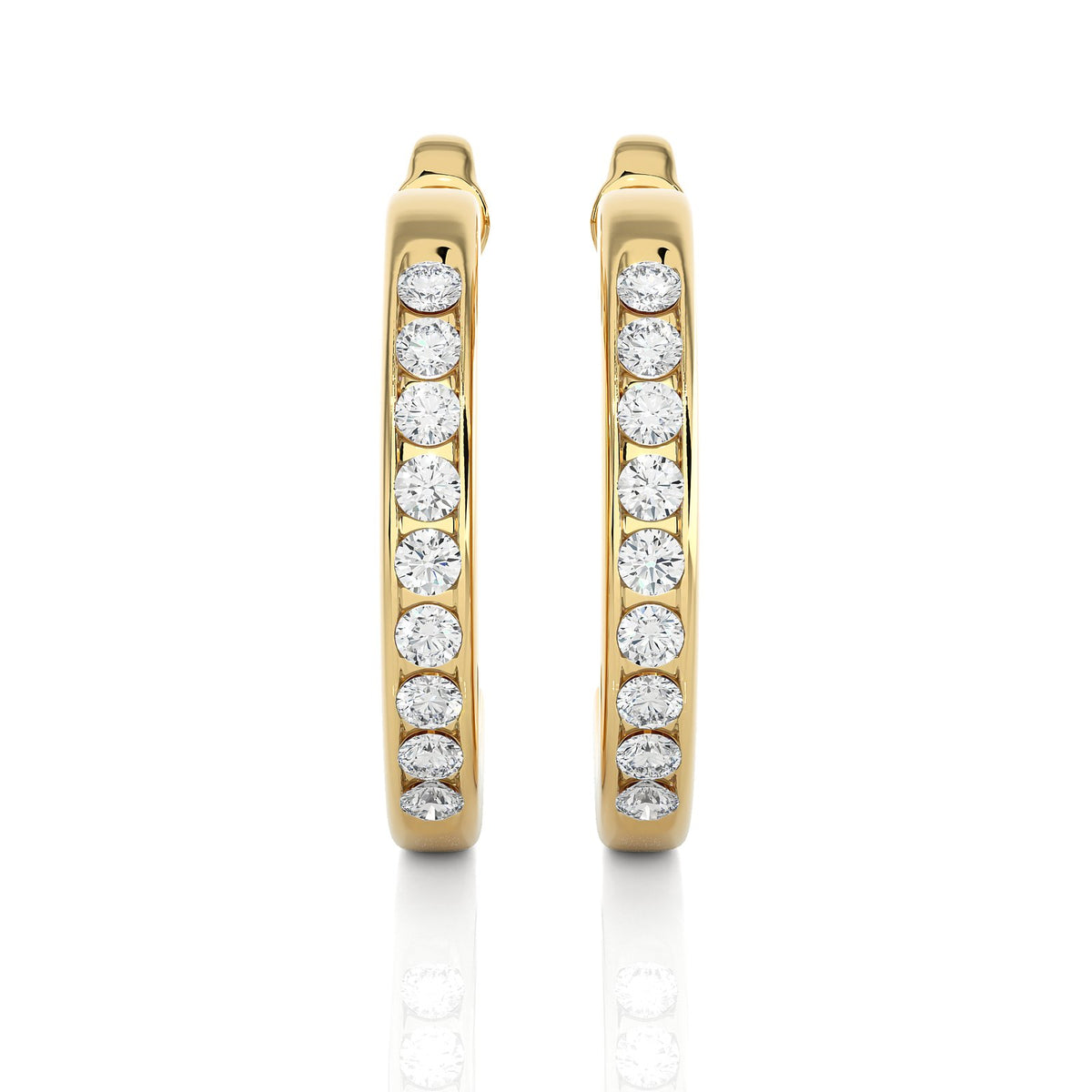 Earrings DH_RD_104 - YG