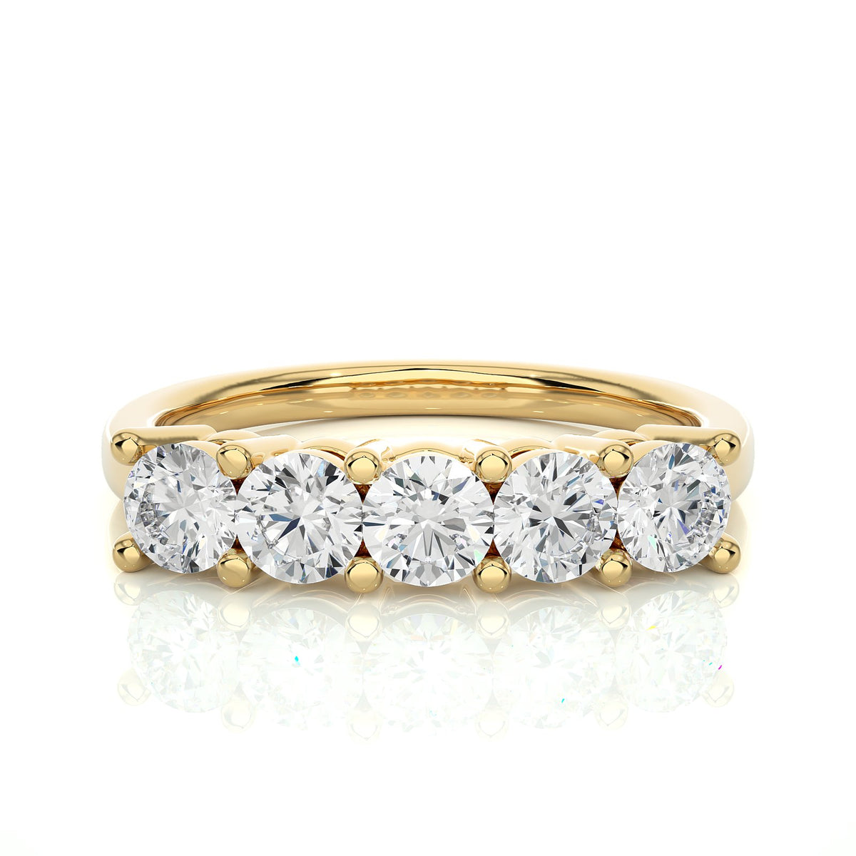 Wedding Band WB_RD_137 - YG