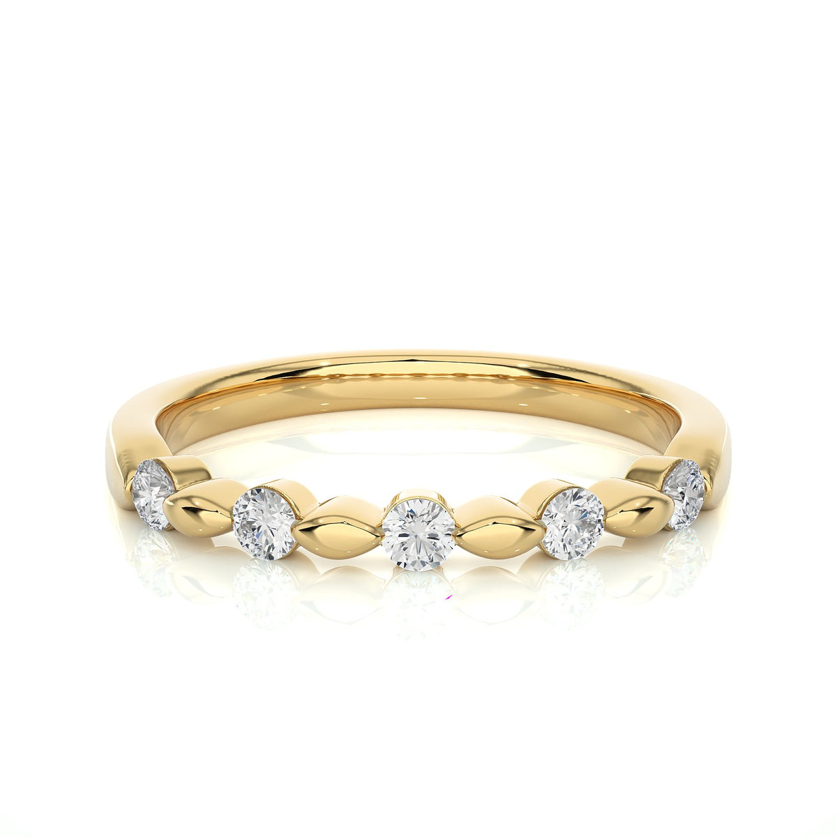 Wedding Band WB_RD_148 - YG