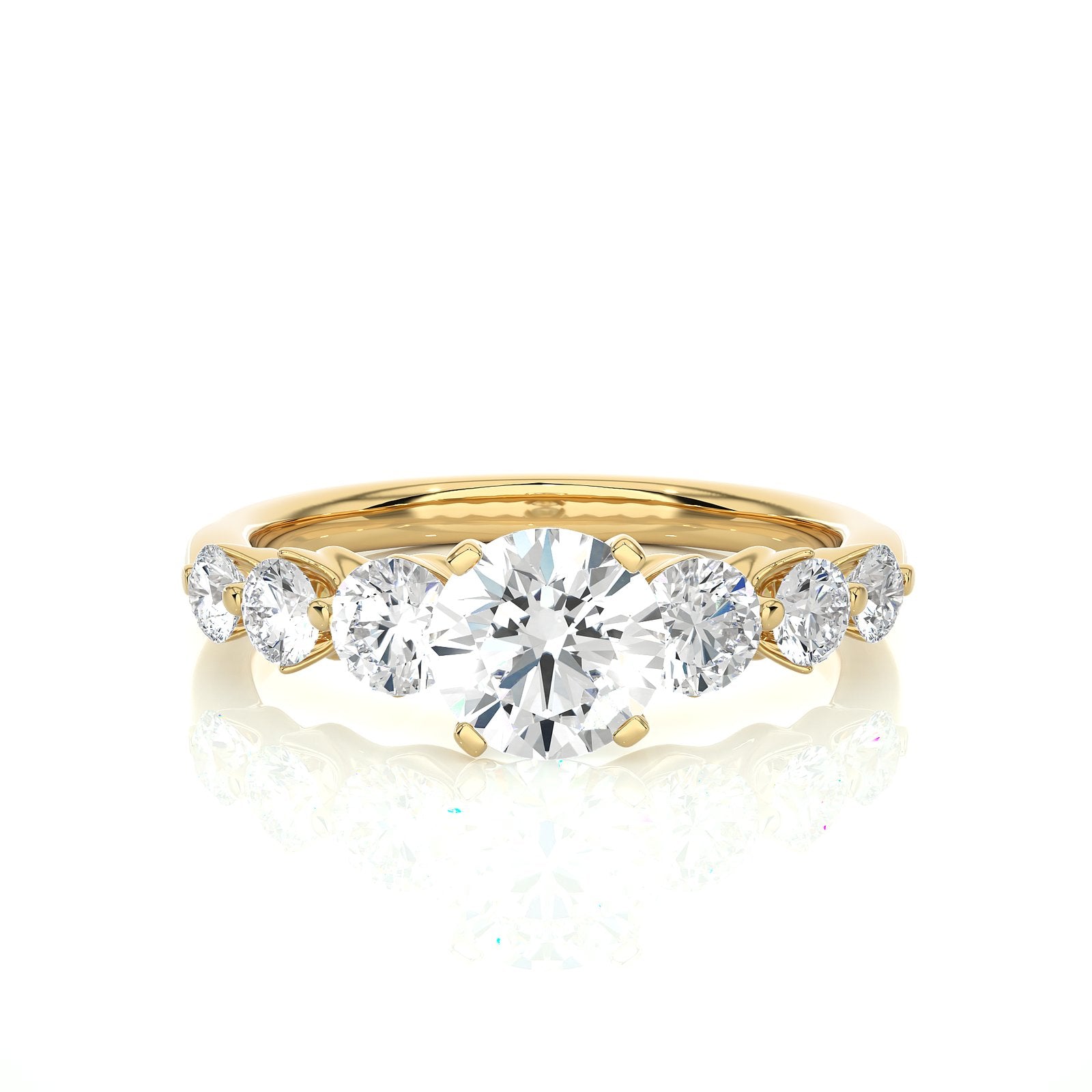 Solitaire Ring RC_RD_106 - YG