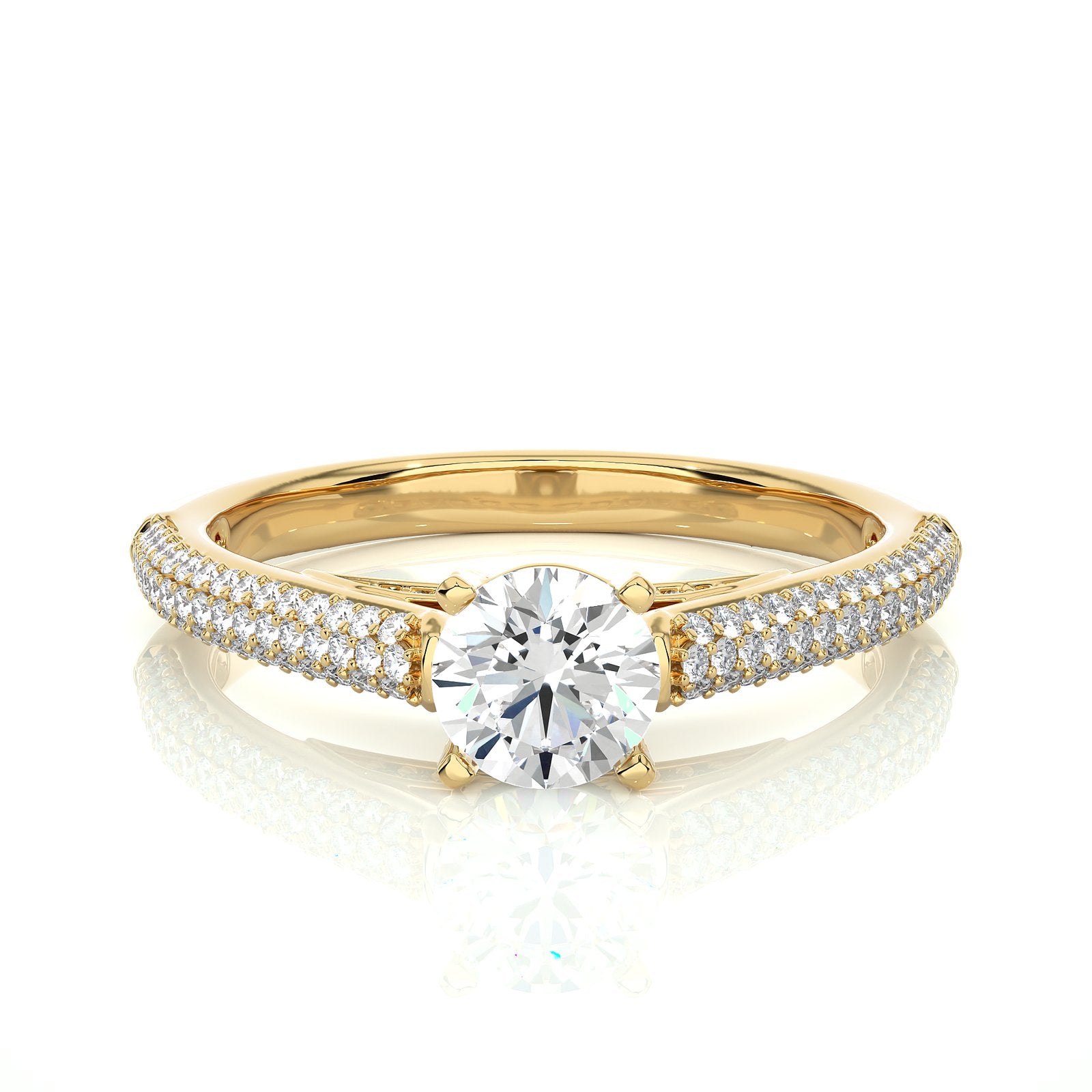 Solitaire Ring RP_RD_144 - YG