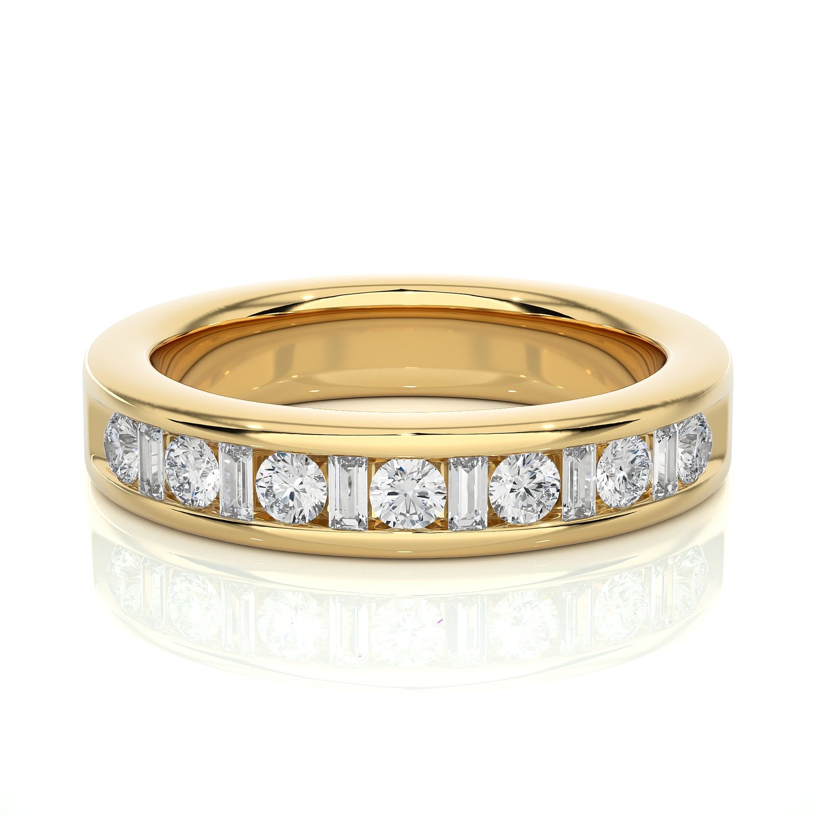 Wedding Band WB_RD_155 - YG