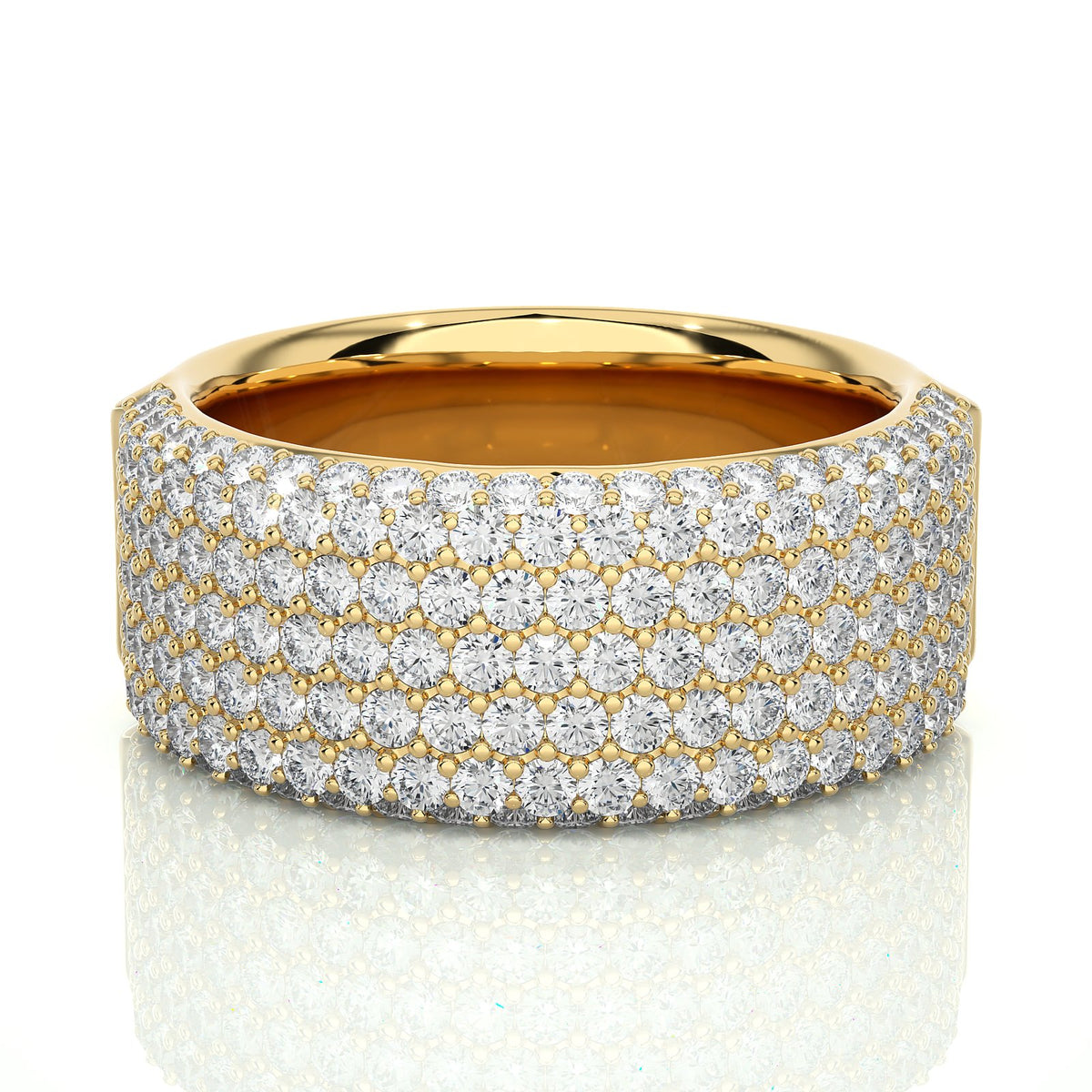 Wedding Band WB_RD_166 - YG