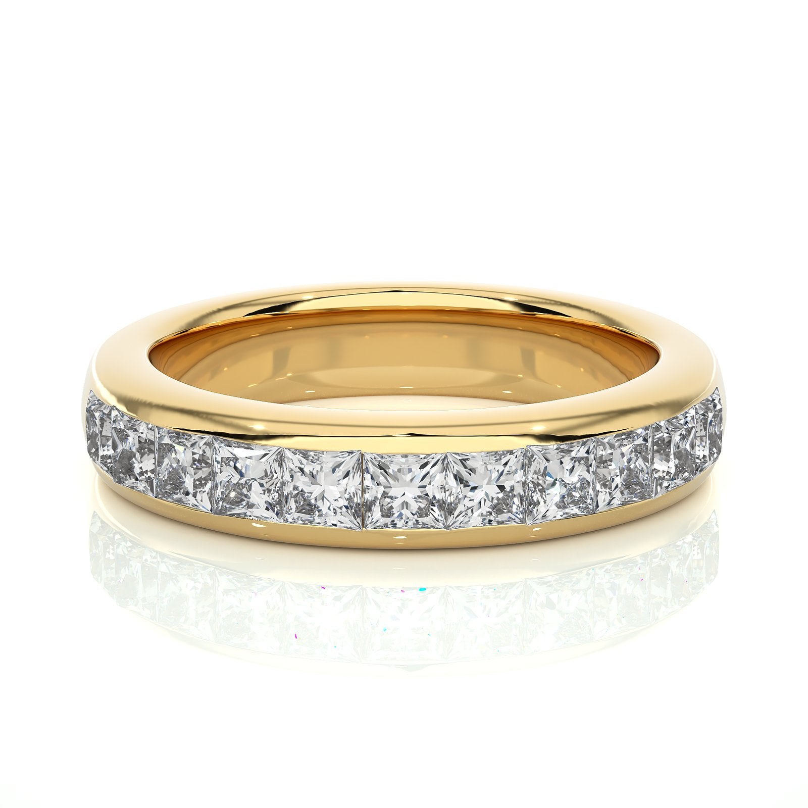 Wedding Band WB_PR_114 - YG