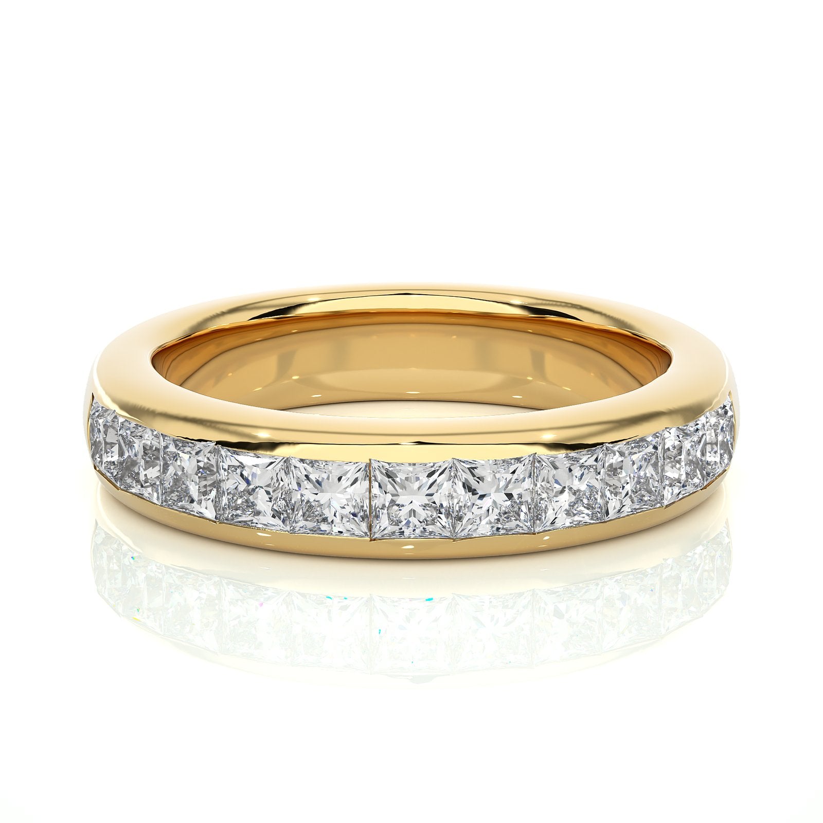 Wedding Band WB_PR_142 - YG