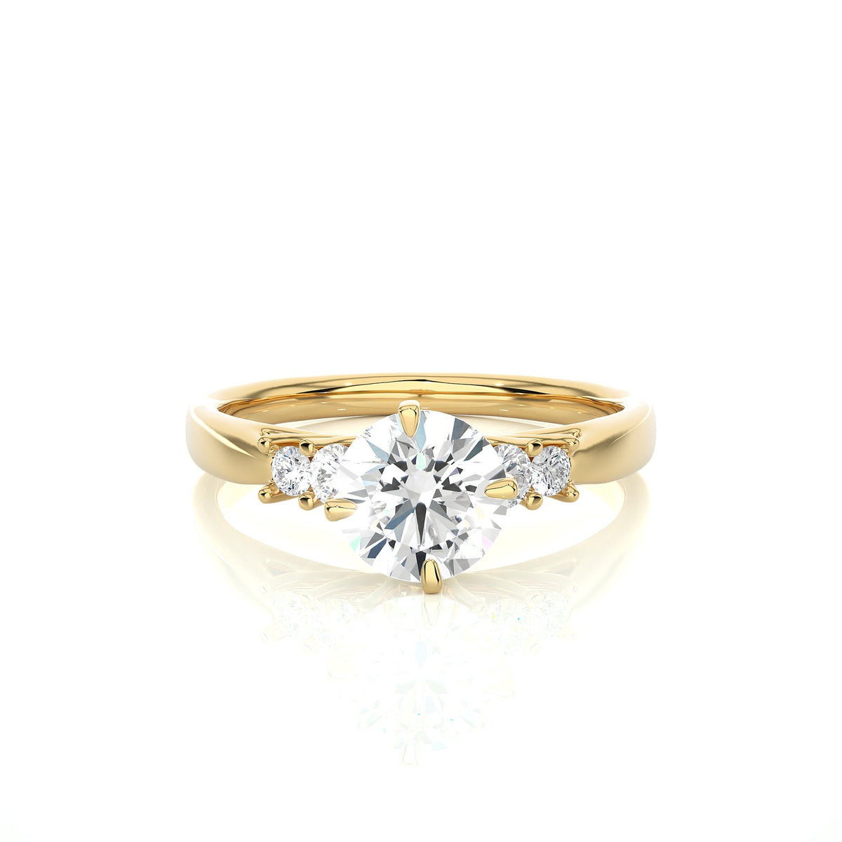 Solitaire Ring RC_RD_200 - YG