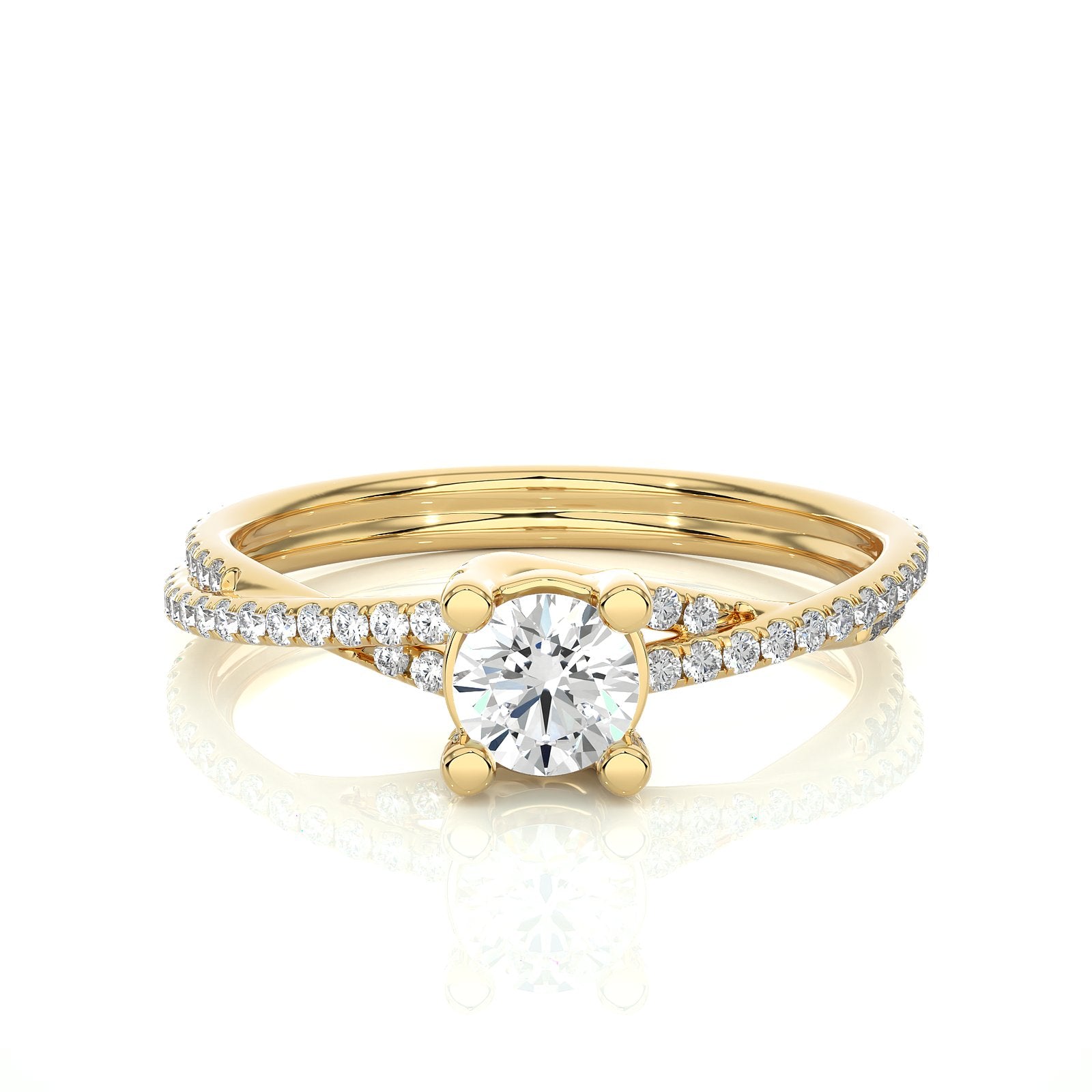 Solitaire Ring RP_RD_184 - YG