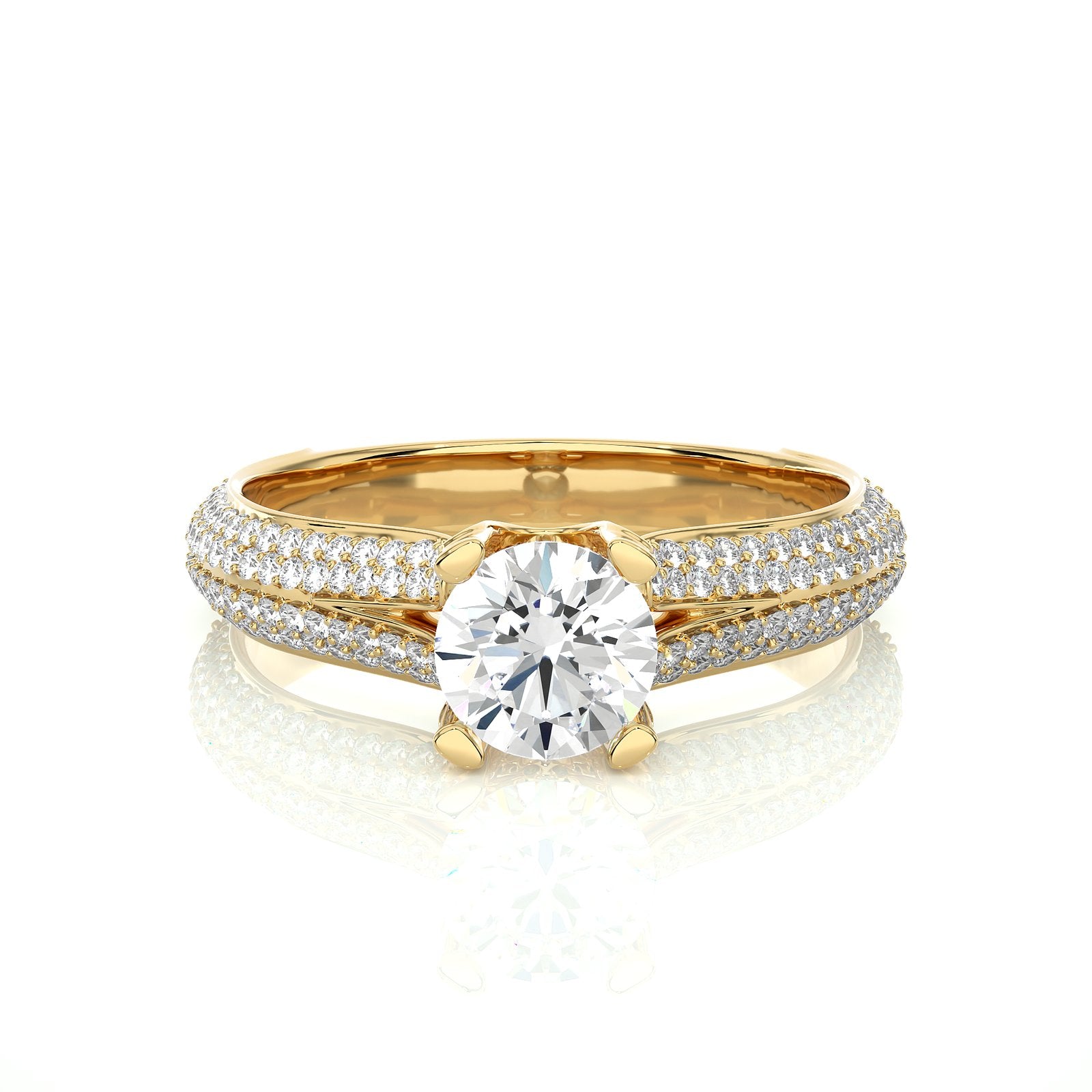 Solitaire Ring RP_RD_155 - YG