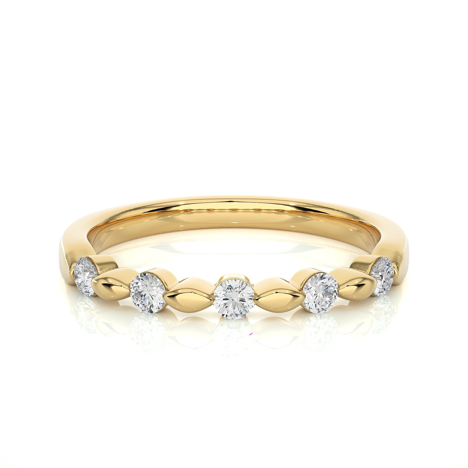 Wedding Band WB_RD_148 - YG