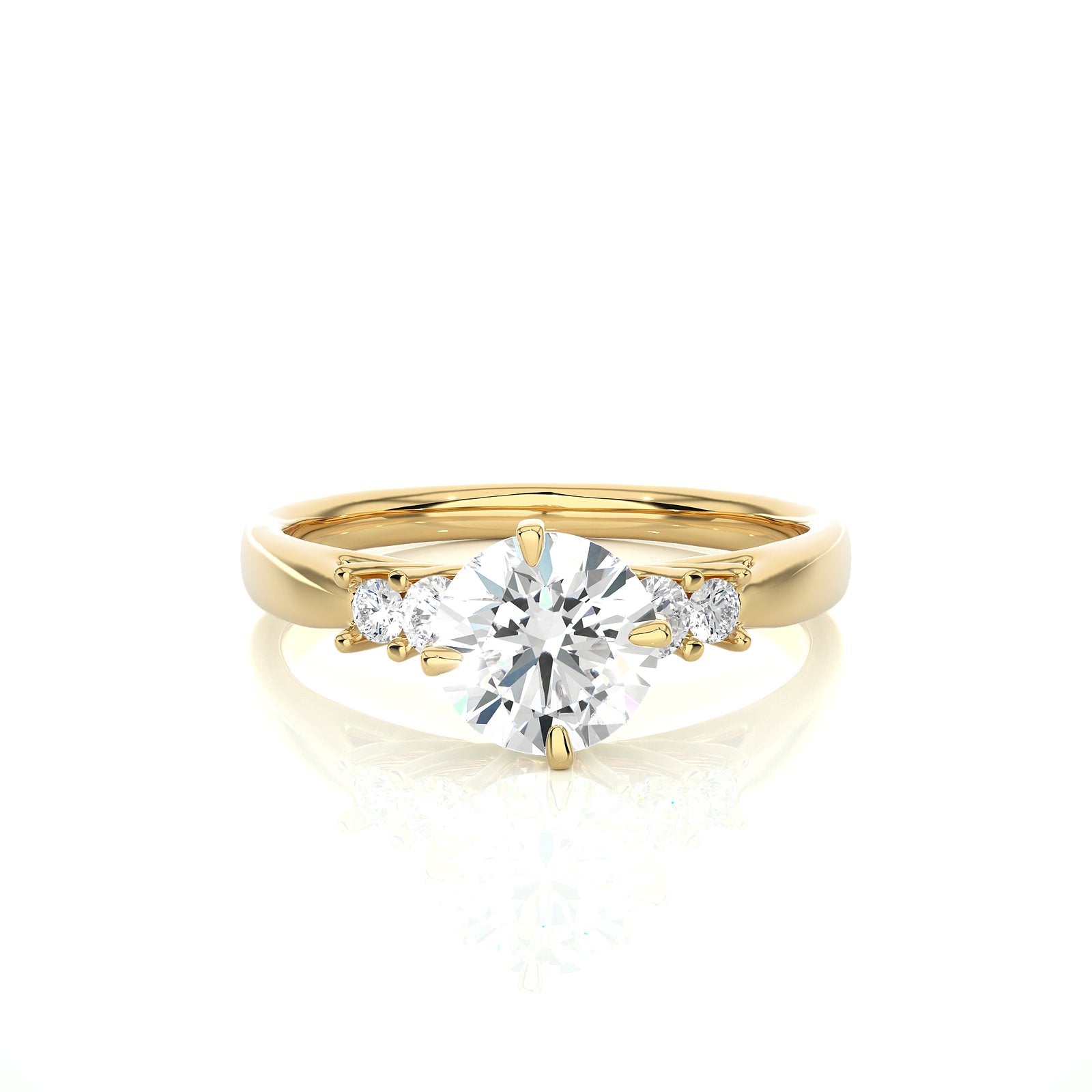 Solitaire Ring RC_RD_200 - YG