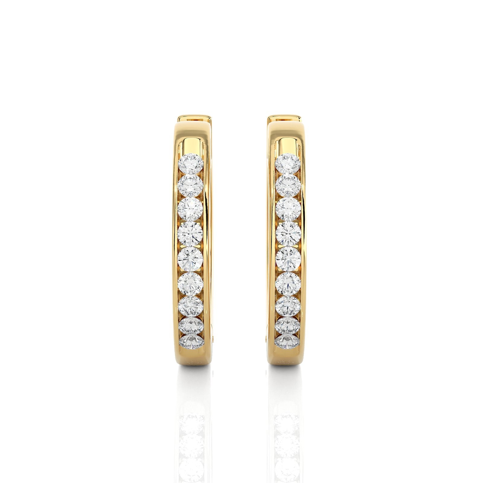 Earrings DH_RD_100 - YG
