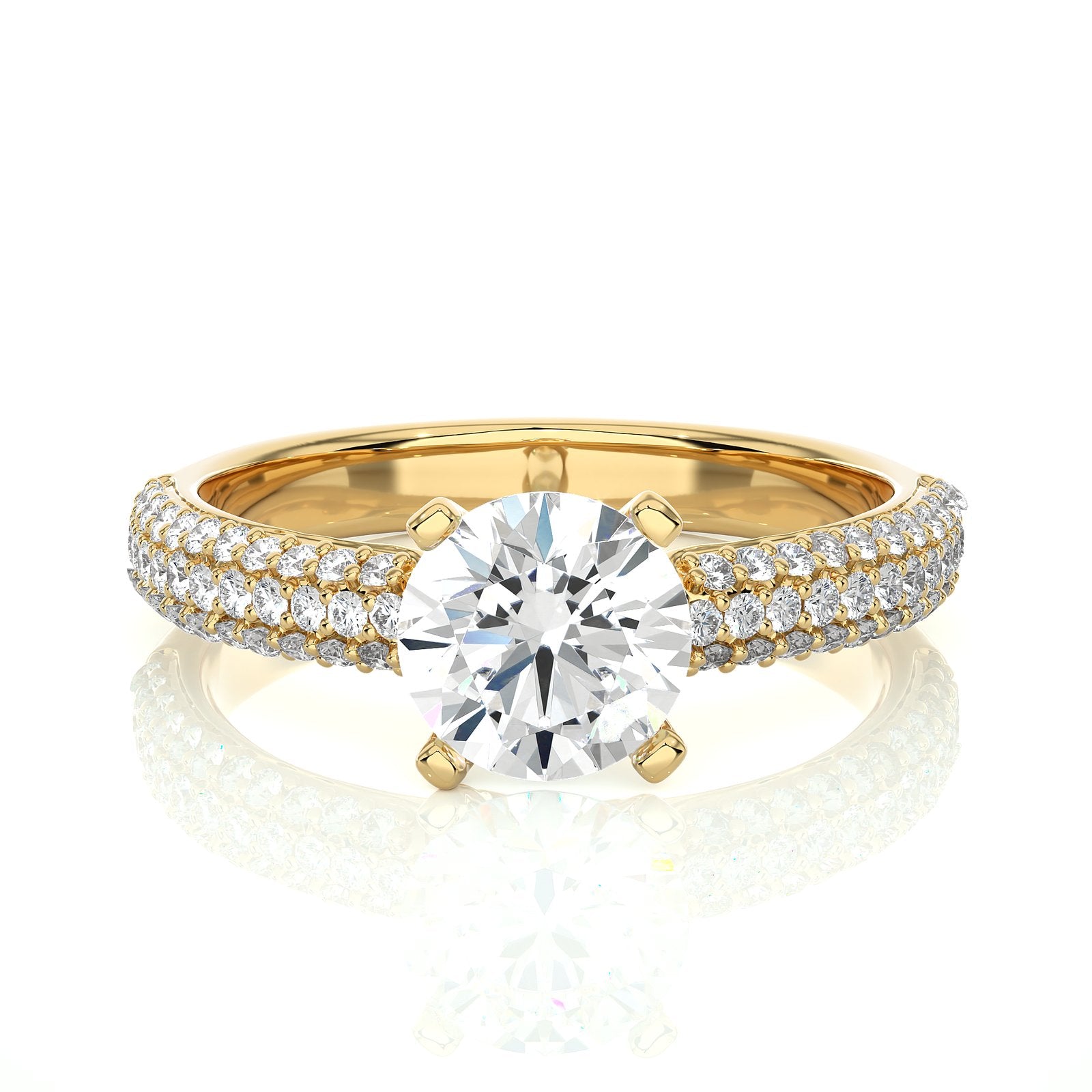 Solitaire Ring RP_RD_101 - YG