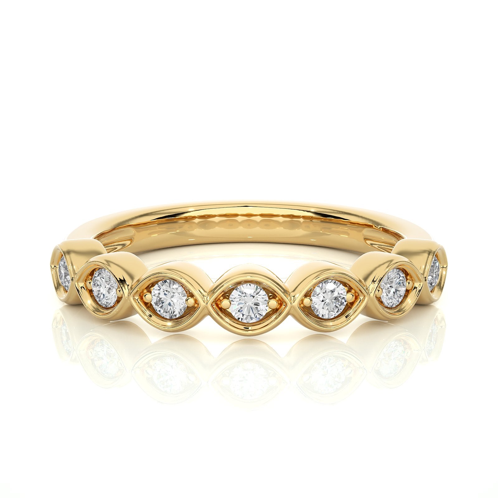 Wedding Band WB_RD_153 - YG