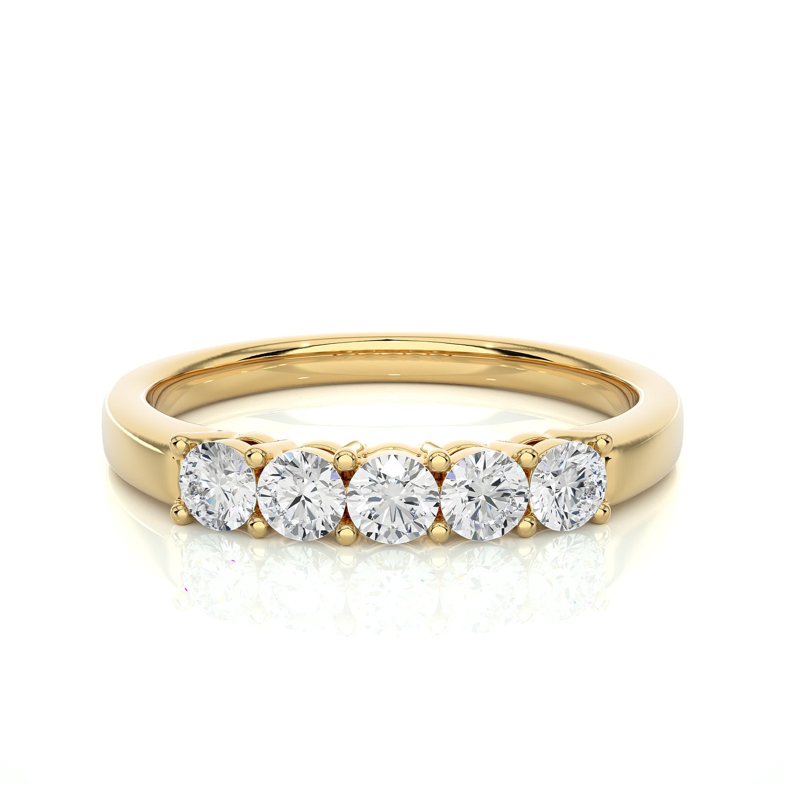 Wedding Band WB_RD_136 - YG