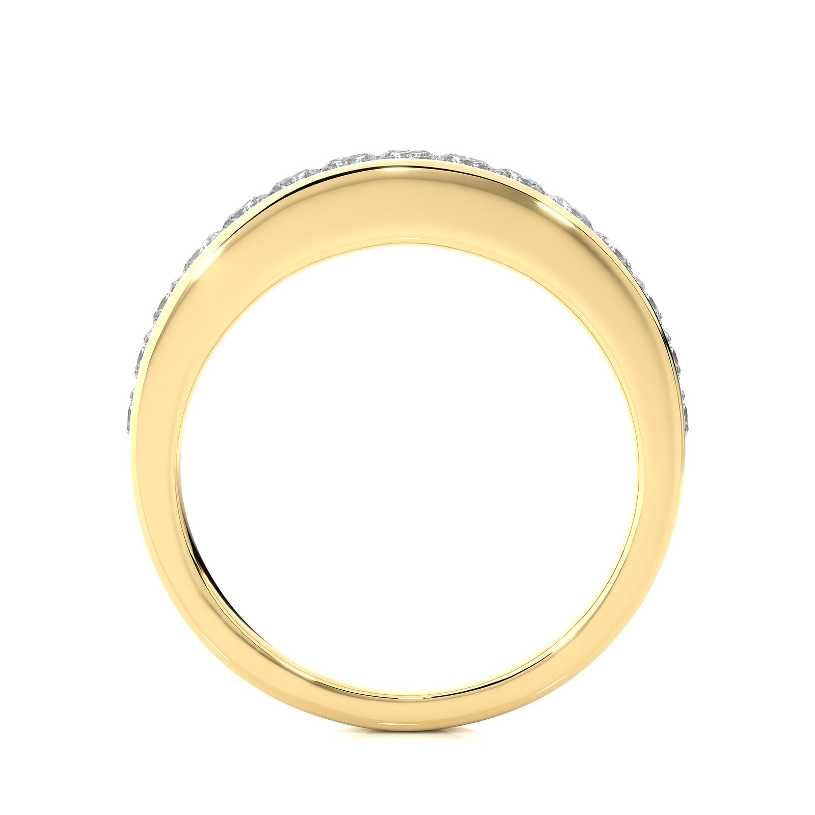 Wedding Band WB_PR_108 - YG