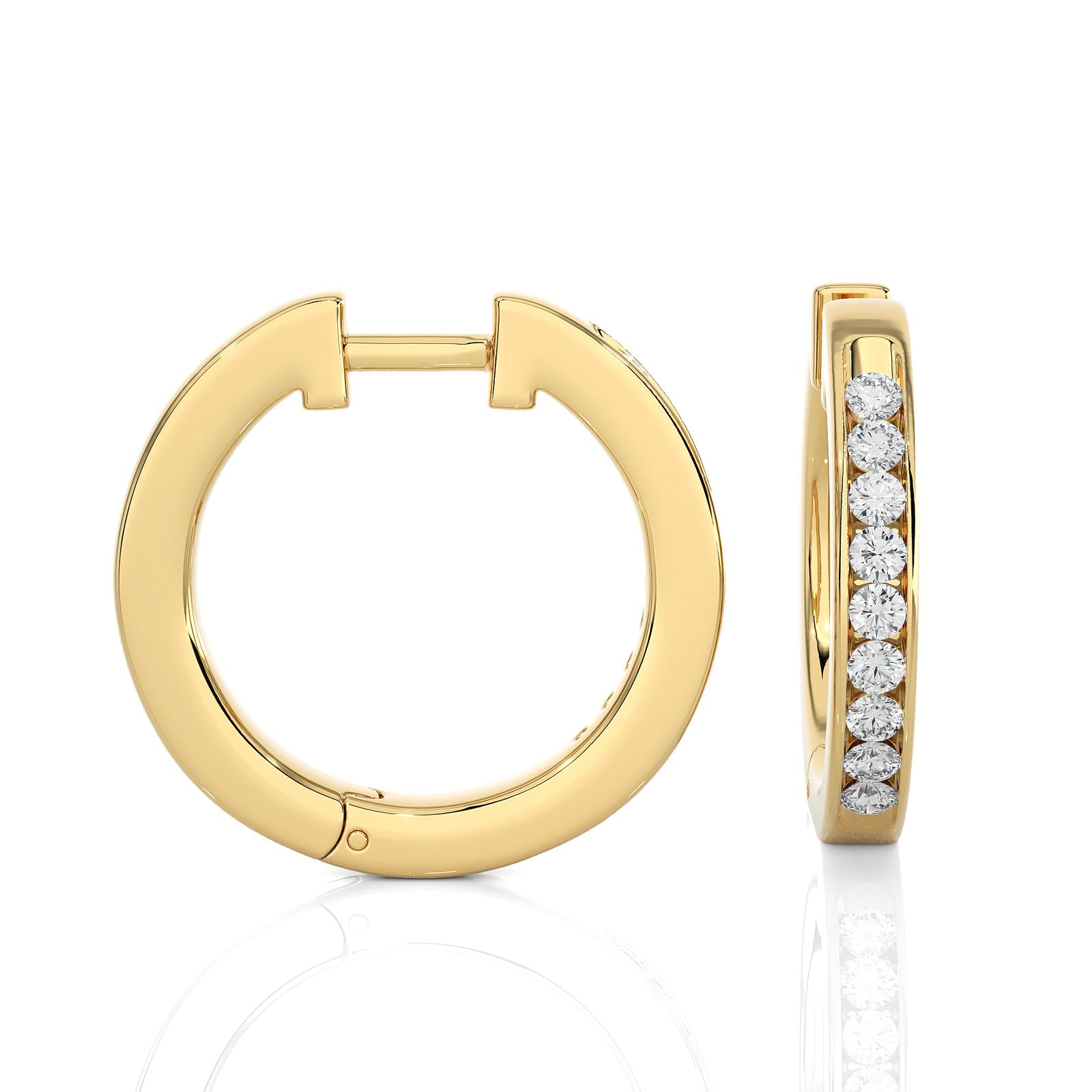 Earrings DH_RD_100 - YG