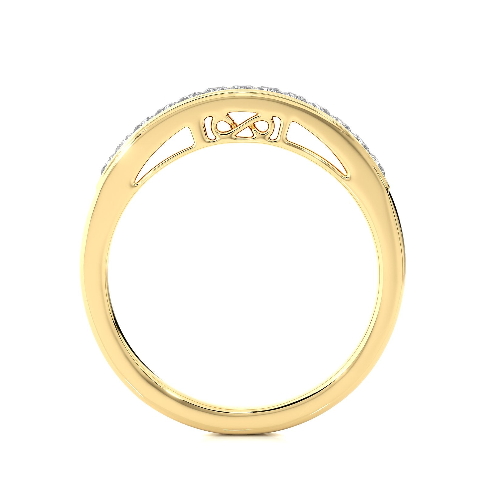Wedding Band WB_PR_141 - YG
