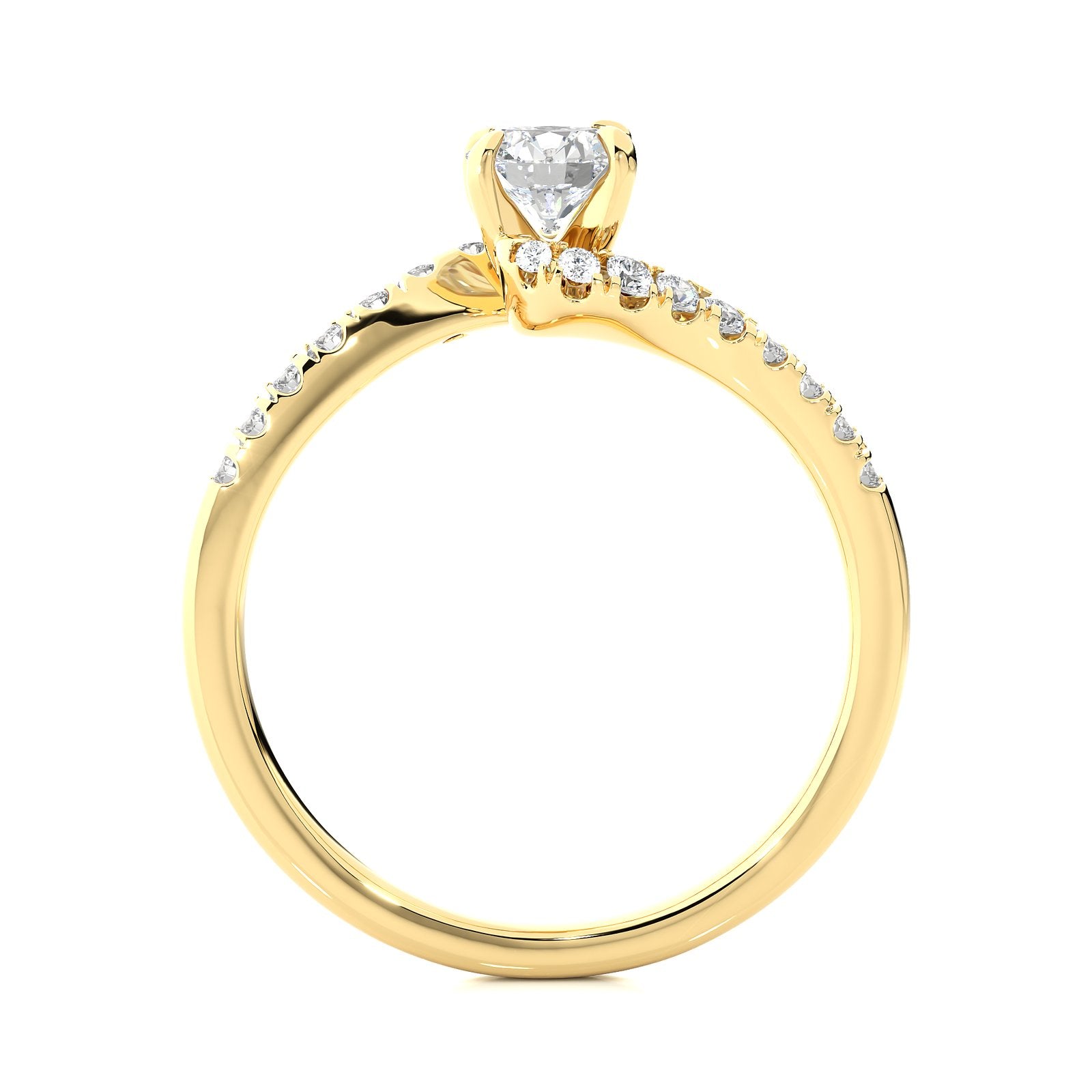 Solitaire Ring RP_RD_154 - YG