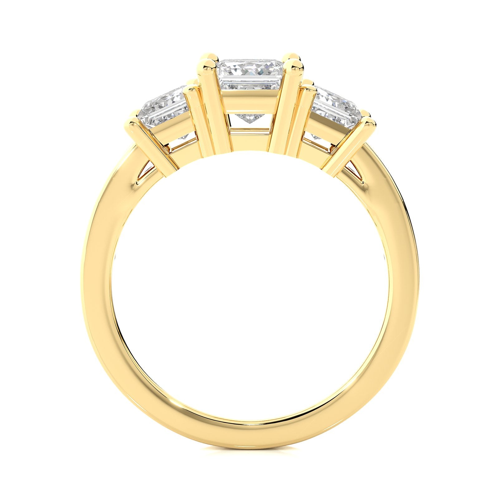 Solitaire Ring R3_PR_132 - YG