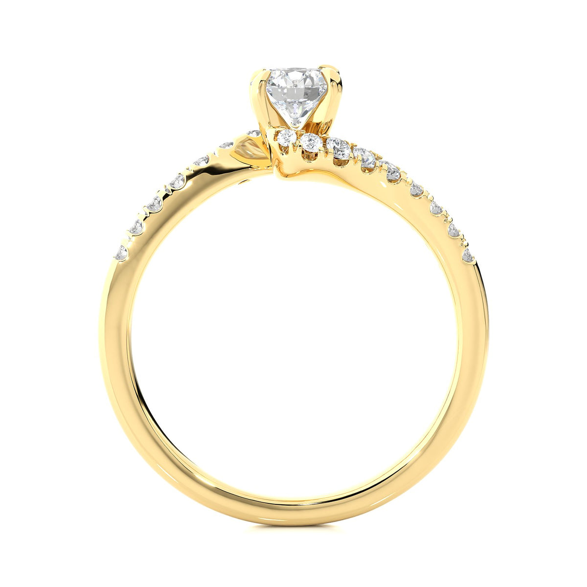 Solitaire Ring RP_RD_154 - YG