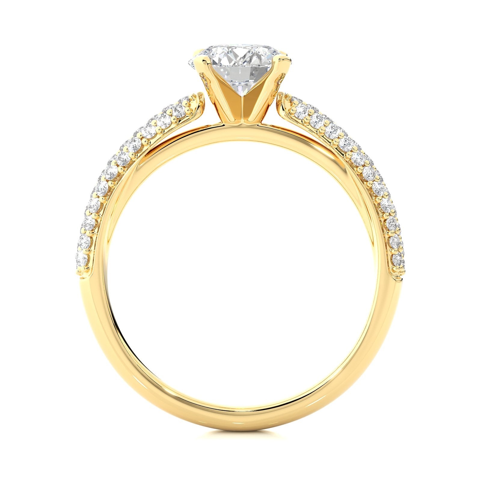 Solitaire Ring RP_RD_101 - YG