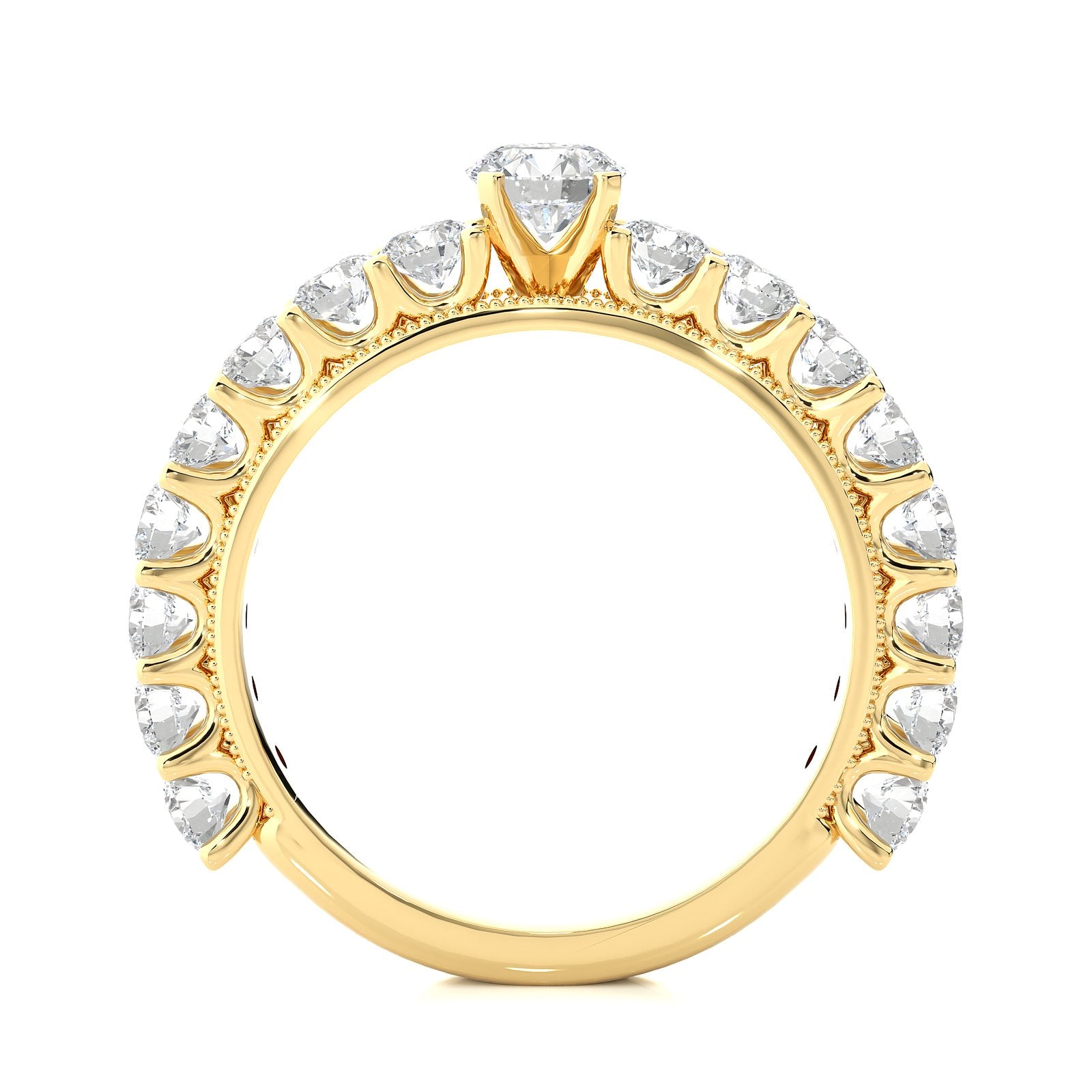 Solitaire Ring RC_RD_276 - YG