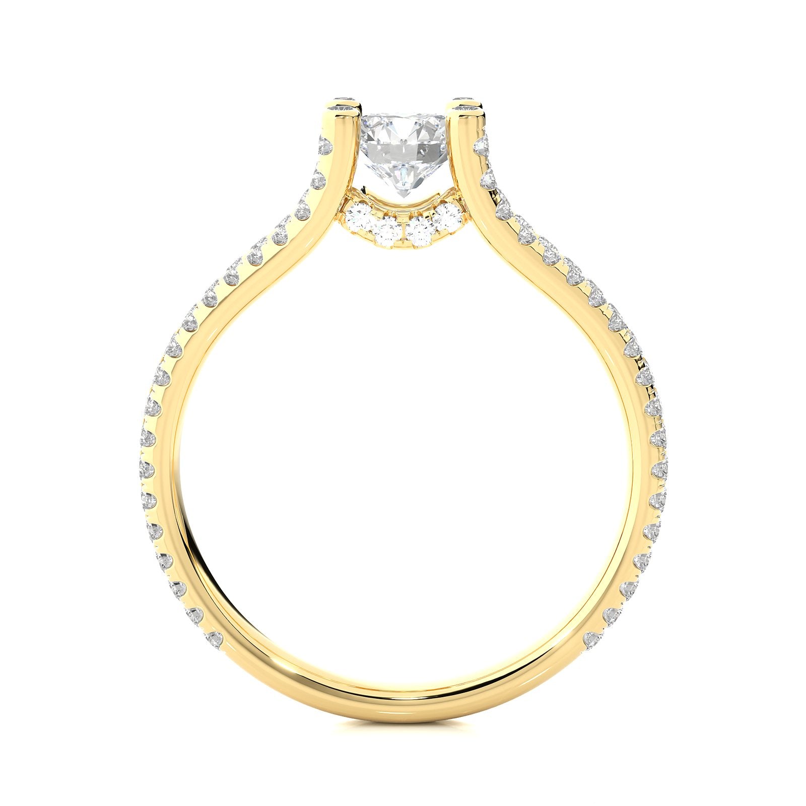 Solitaire Ring RP_RD_123 - YG