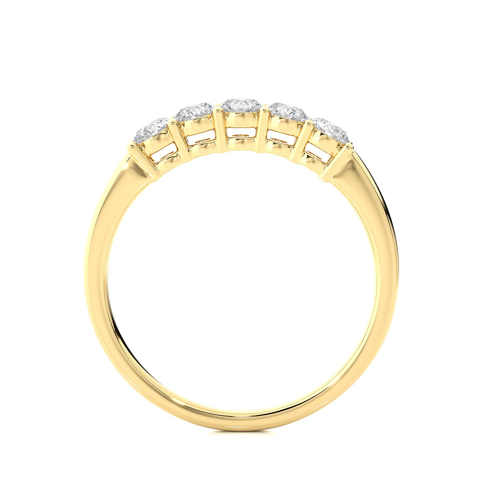 Wedding Band WB_RD_136 - YG