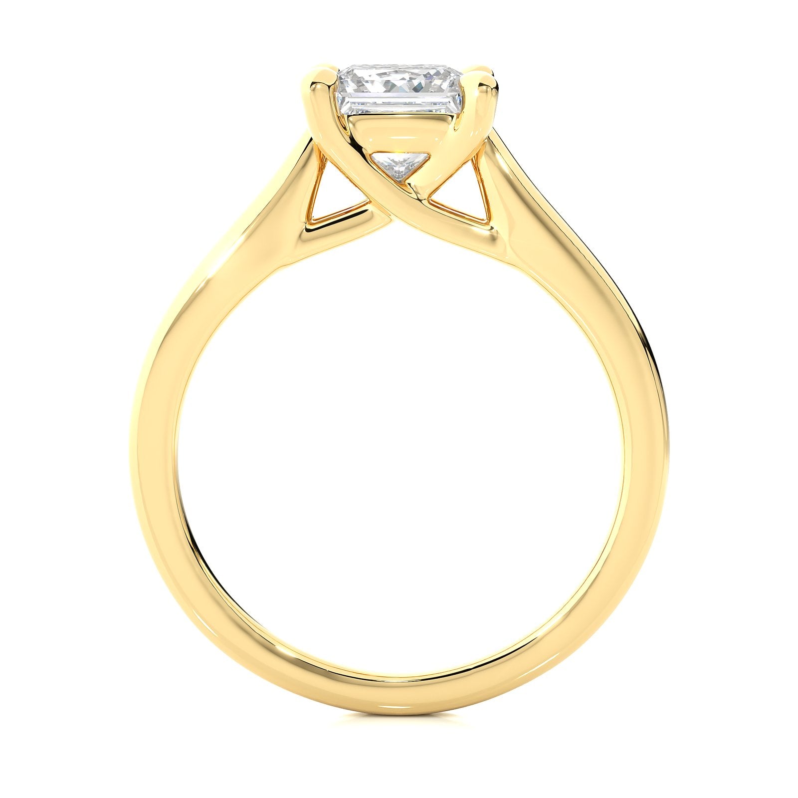 Solitaire Ring RS_PR_124 - YG
