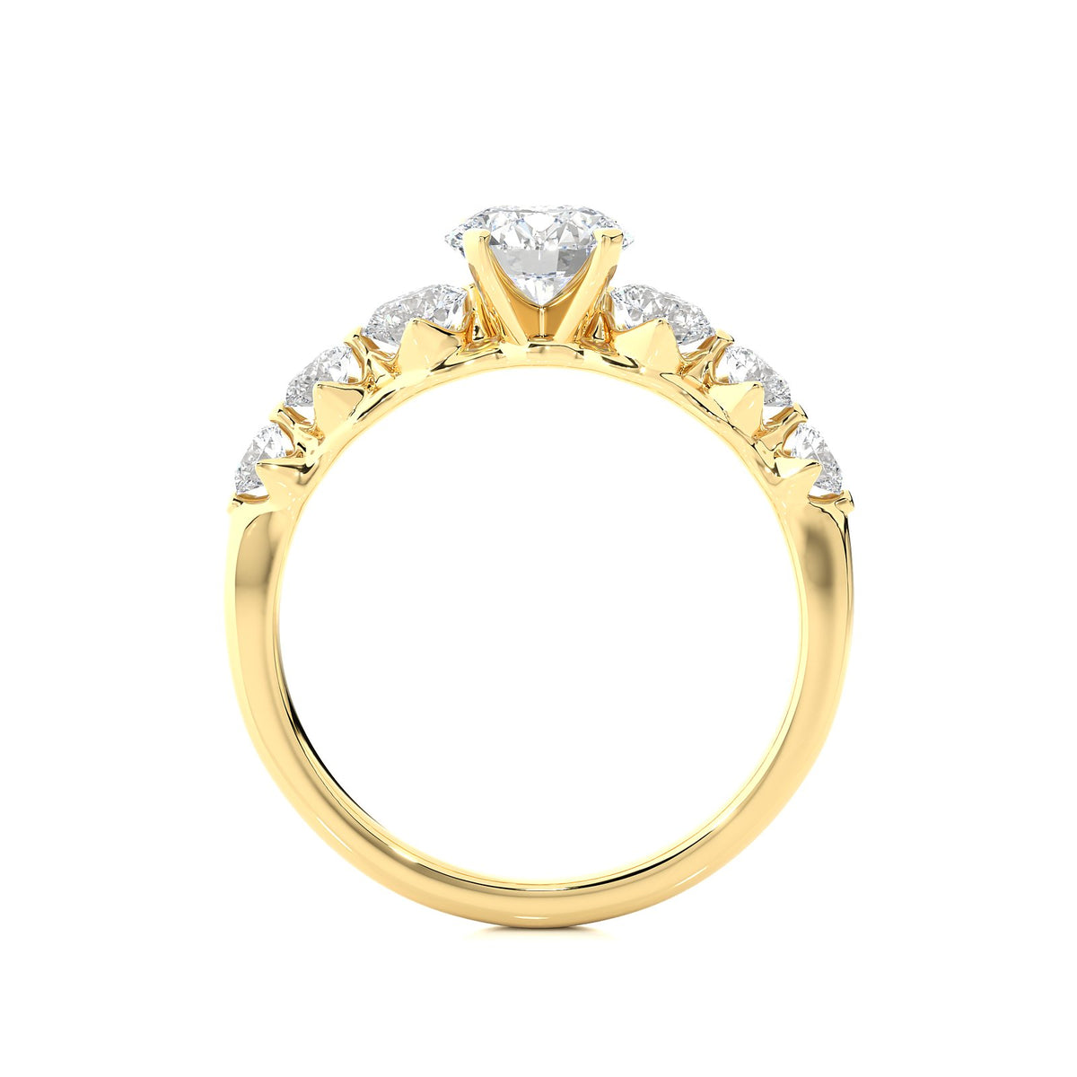Solitaire Ring RC_RD_106 - YG