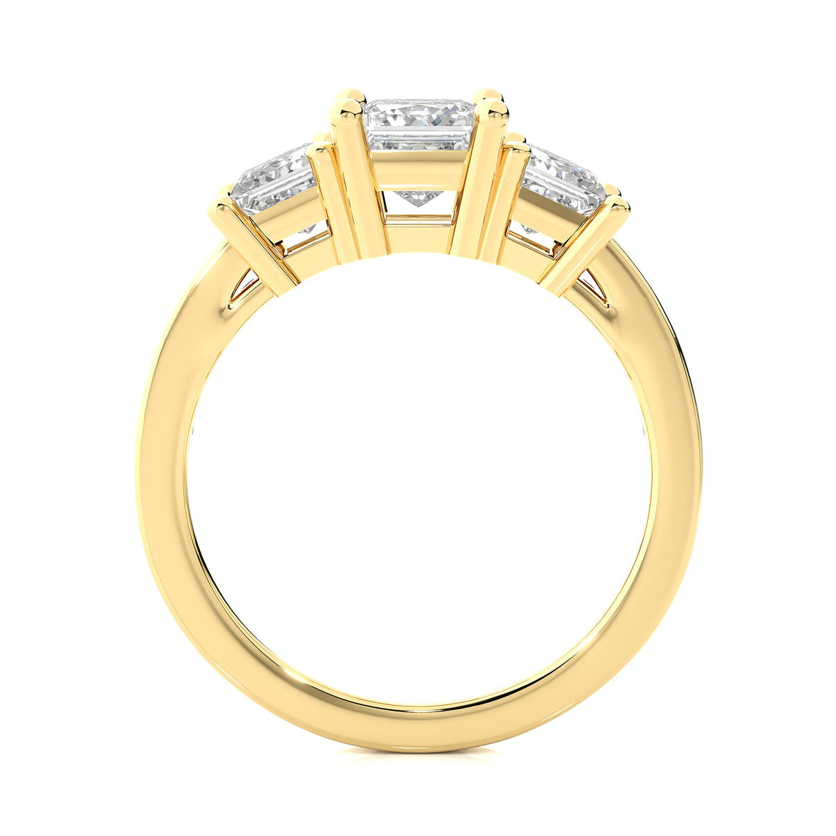 Solitaire Ring R3_PR_132 - YG