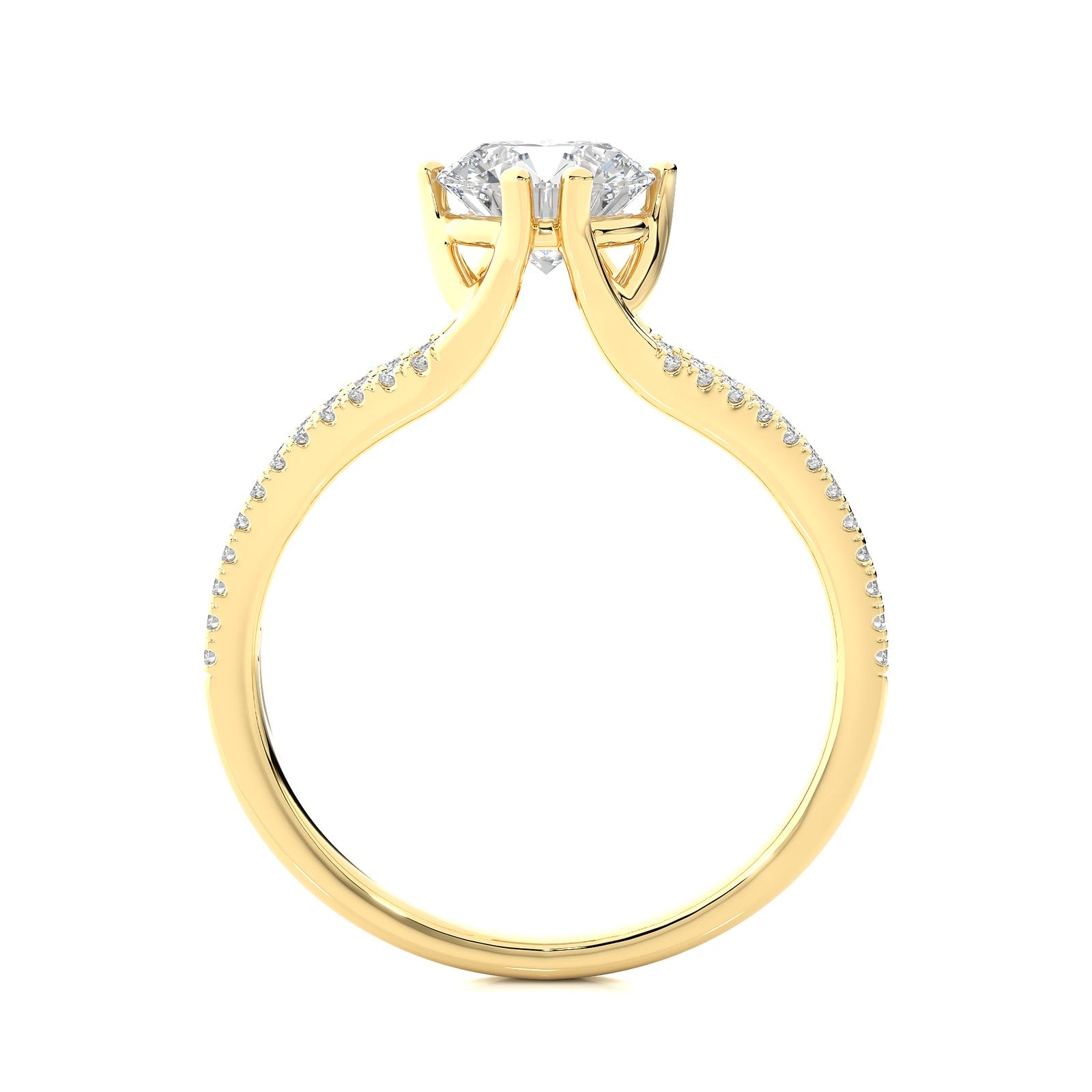 Solitaire Ring RP_RD_108 - YG
