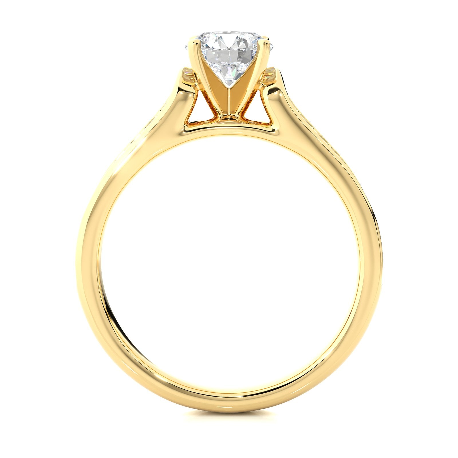 Solitaire Ring RP_RD_110 - YG