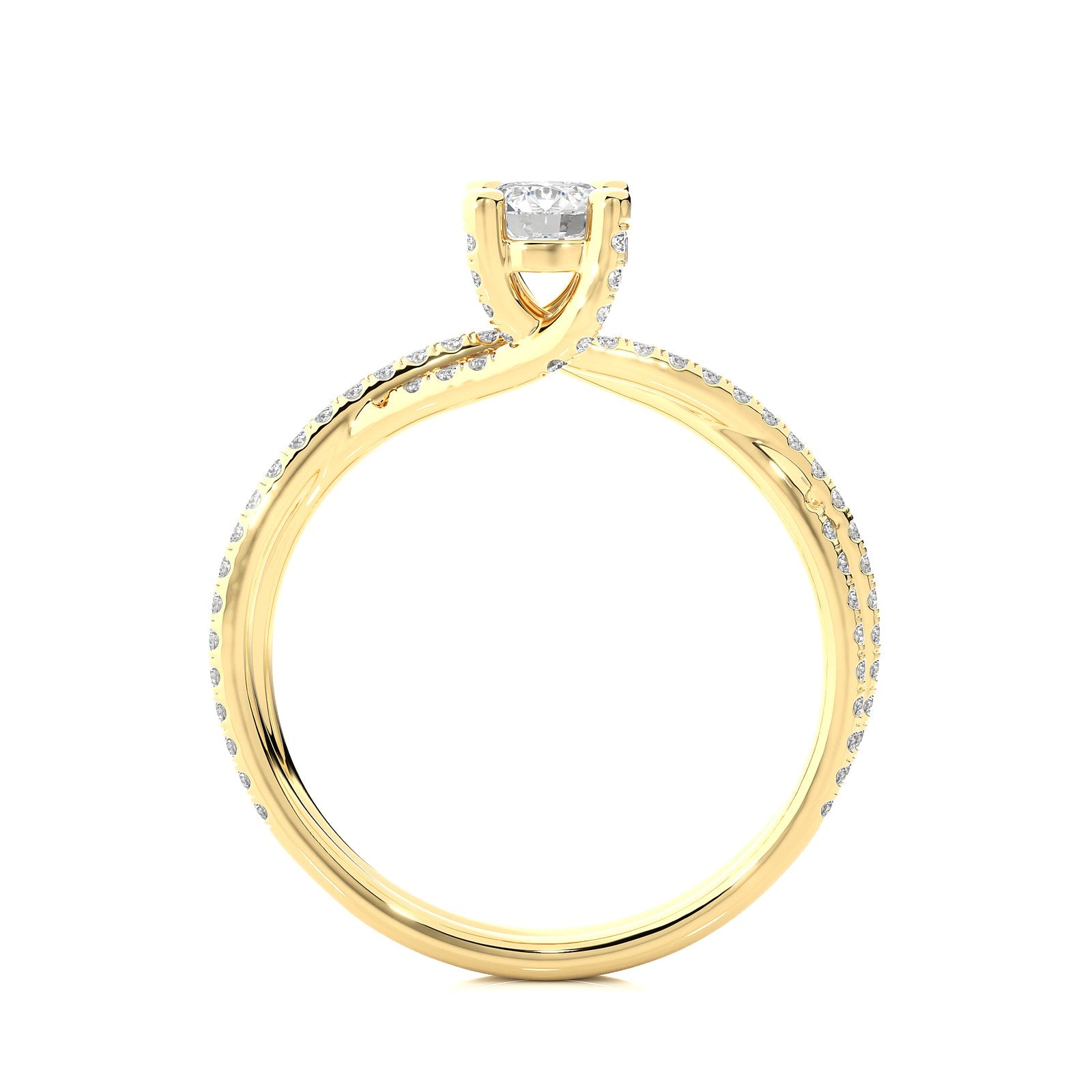 Solitaire Ring RP_RD_184 - YG
