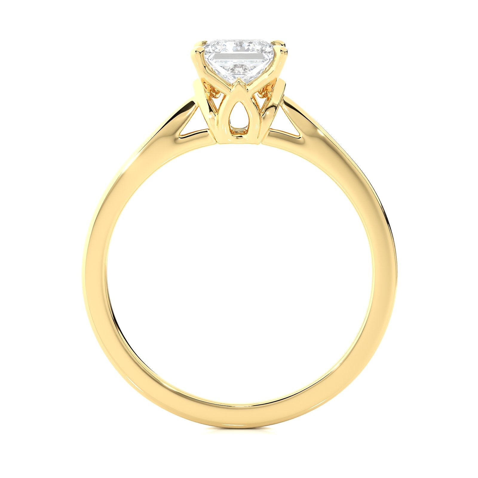 Solitaire Ring RS_PR_186 - YG