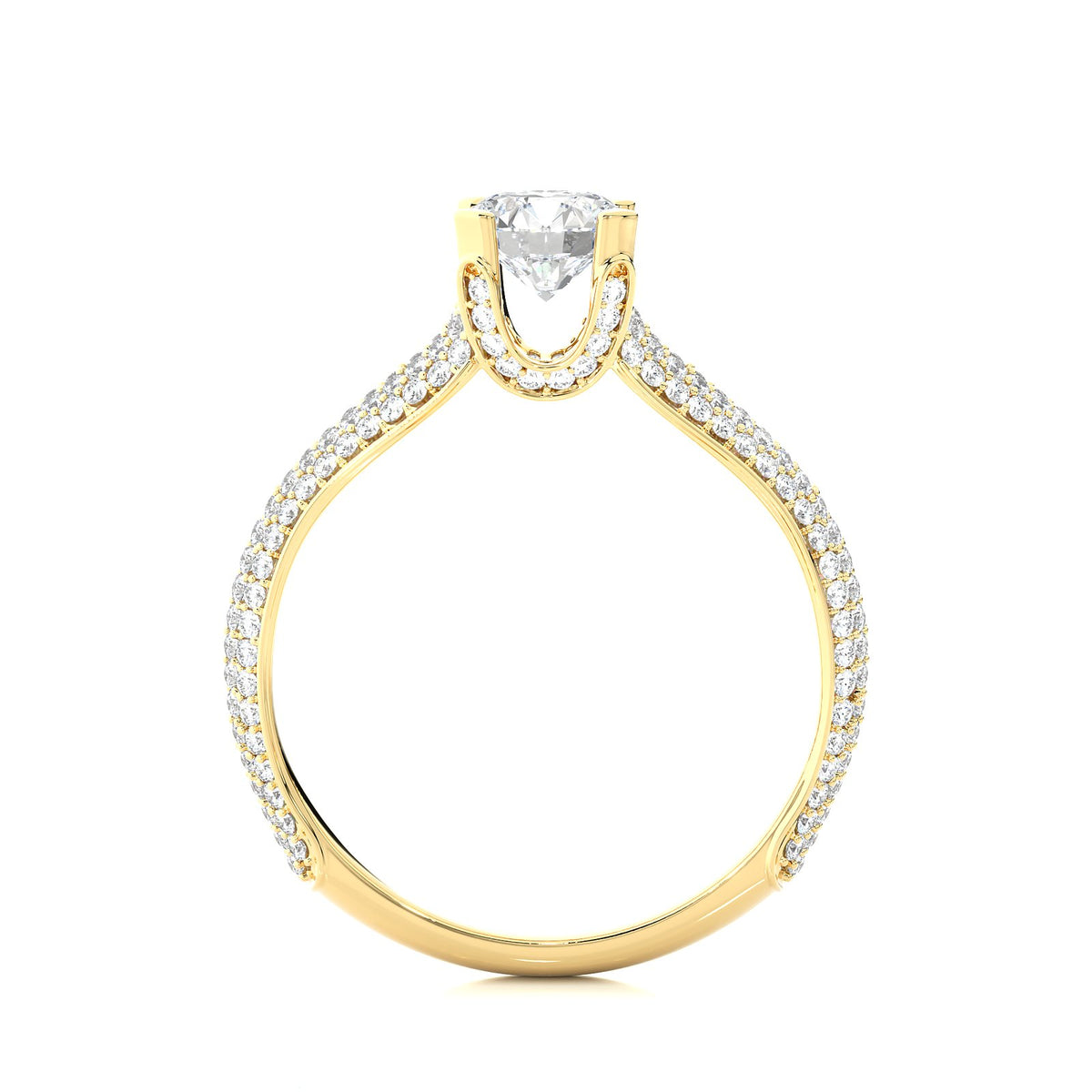 Solitaire Ring RP_RD_155 - YG